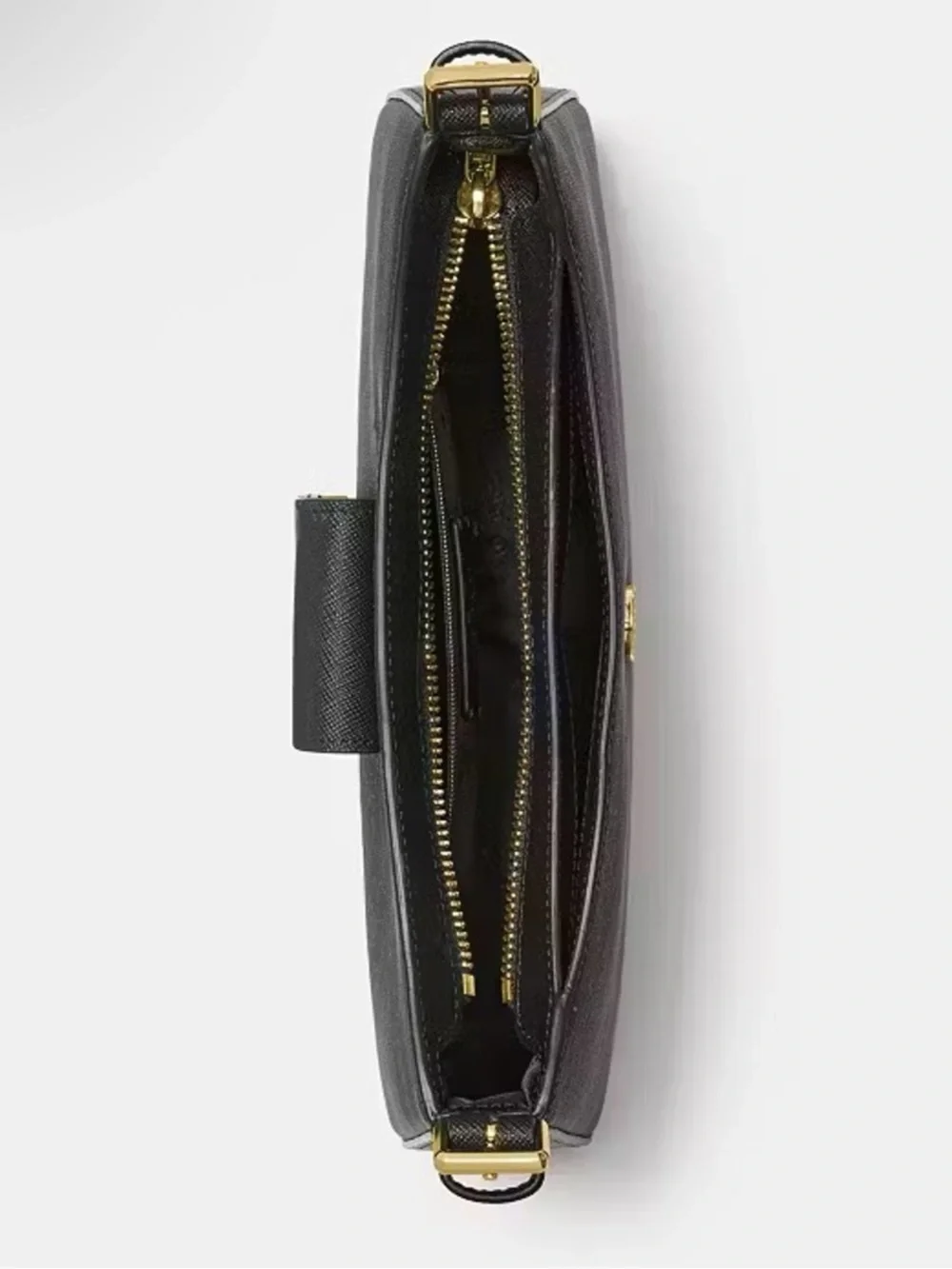 Kate Spade New York Reegan Saffiano Leather Shoulder Bag Black